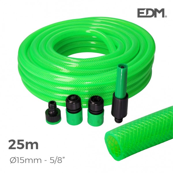 Kit manguera de jardín estándar 25m - merkcty.com