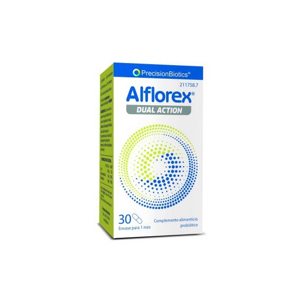 Alflorex Dual Action Probiótico 30 Cápsulas - merkcty.com