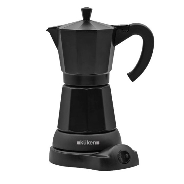Cafetera eléctrica italiana 6 tazas Küken 480W - merkcty.com