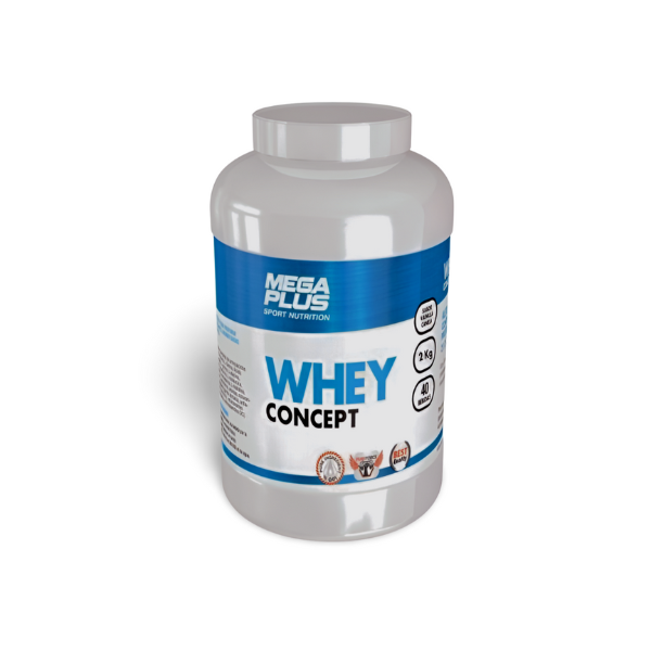 Whey Concept 1kg Fresa Megaplus - merkcty.com