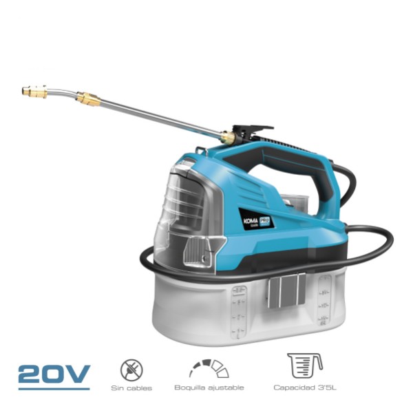 Pulverizador sulfatadora 20V sin batería ni cargador - merkcty.com